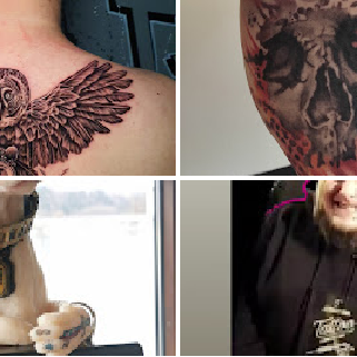 Dank an Isa Solerti und Kunden für Spenden im Tattoostudio