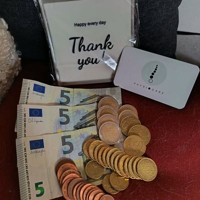 Spendenkassa bei Physiocare erfolgreich geleert