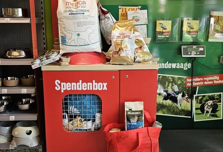 Dank an Fressnapf Telfs und Kunden für Spenden Dank an Fressnapf Telfs und Kunden für Spenden