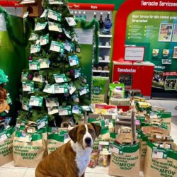 Dank an Fressnapf Österreich und Team Telfs für Spendenhilfe