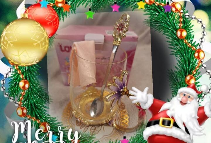 Adventkalender-Gewinnspiel: Glastasse mit Zubehör