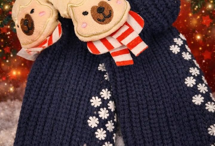 Adventkalender-Gewinnspiel mit Anti-Rutsch-Bärensocken