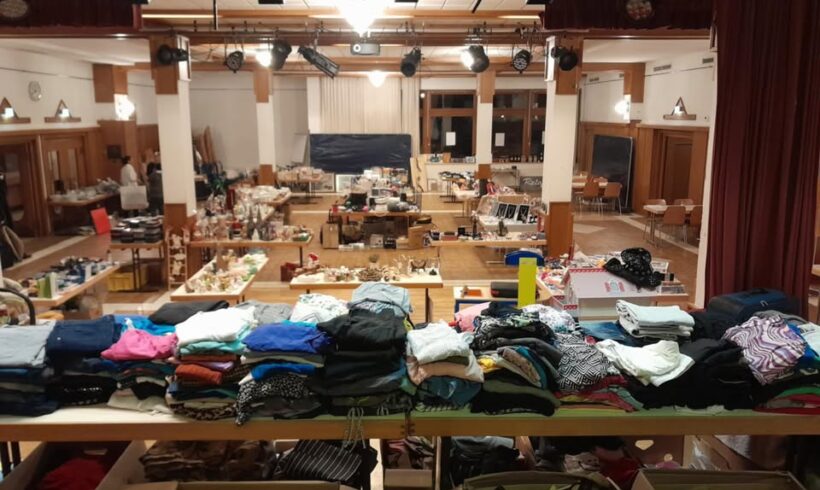 Dankeschön an alle Unterstützer des Flohmarkts