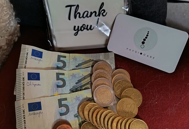 Dank an alle Spender für die Unterstützung bei Physiocare Dank an alle Spender für die Unterstützung bei Physiocare
