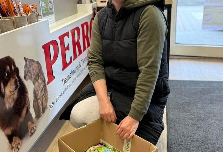 Dank an PERRO Shop und Unterstützer der Tierschutz Libelle